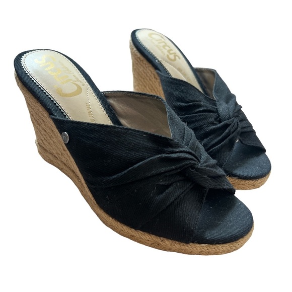 NEW Circus by Sam Edelman Bea Women’s Wedge Sandals - Picture 2 of 8